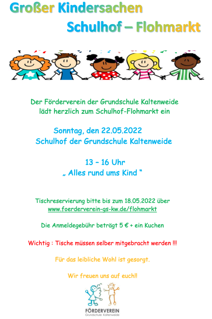 Schulhof-Flohmarkt 2022